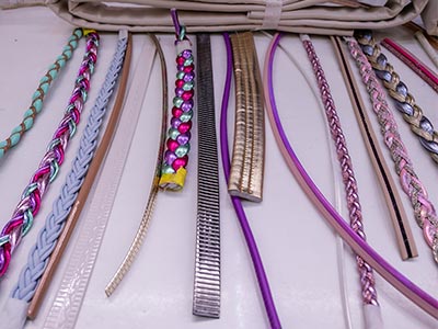 Tiras para calçados