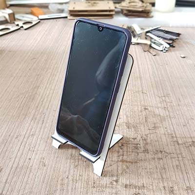 Base em MDF para celular Base em MDF para celular