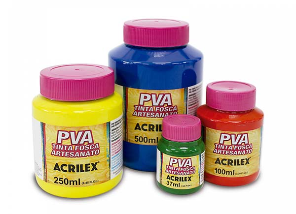 Tintas PVA para artesanato Tintas PVA para artesanato