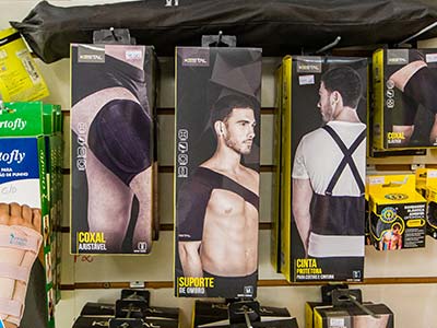 Suporte para ombros Suporte para ombros