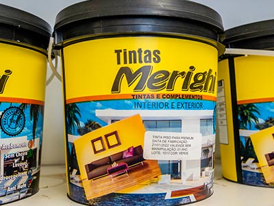 Tinta premium para piso