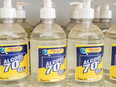 Álcool gel 70% Álcool gel 70%