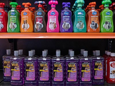 Shampoos e condicionadores para pets Shampoos e condicionadores para pets