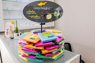 Acessórios de limpeza para óculos Acessórios de limpeza para óculos