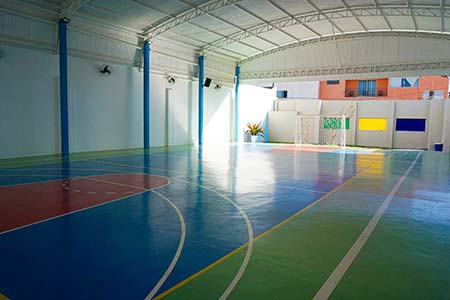 quadra de esportes quadra de esportes