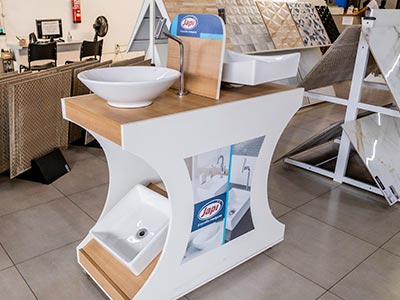 Cubas e pias para banheiros e lavabos Cubas e pias