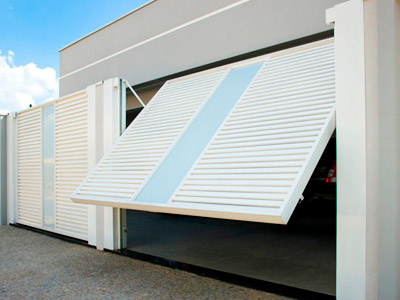 Portão basculante para garagem Portão basculante