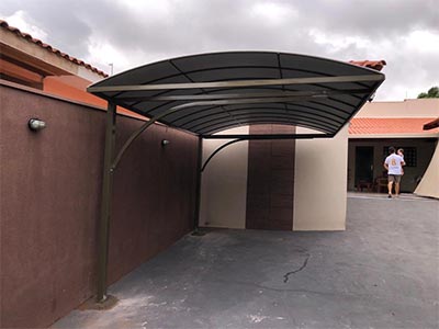 Sombreiro para garagem Sombreiro para garagem