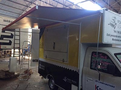 Toldo para food truck Toldo para food truck