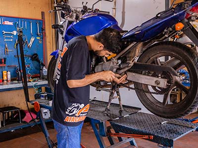 Manutenção de motocicletas Manutenção de motos