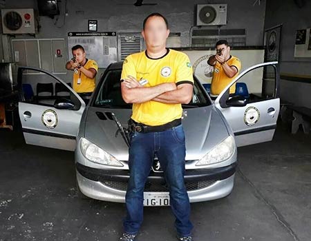 extensão de escolta armada extensão de escolta armada