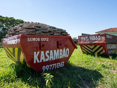 Caçamba para coleta de entulho caçamba para coleta de entulho