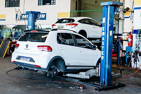 Manutenção de suspensão e freios Manutenção de suspensão e freios