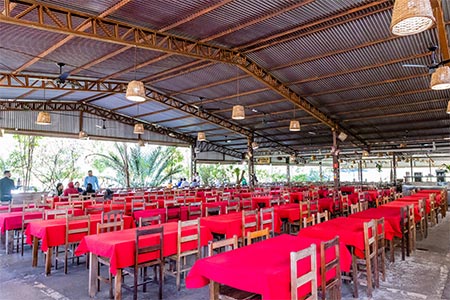 espaço coberto espaço coberto
