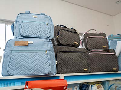 Bolsas para fraldas e mamadeiras Bolsas para fraldas e mamadeiras