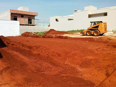 serviços de terraplenagem