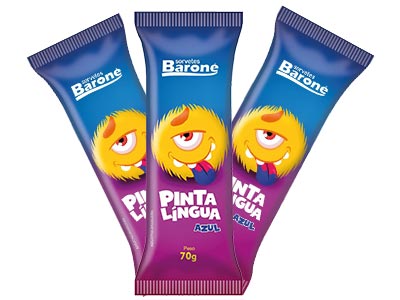 Picolé Pinta Língua Azul Picolé Pinta Língua Azul