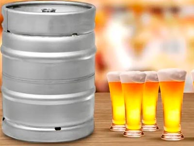 Chopp Pilsen e puro malte Barris de chopp