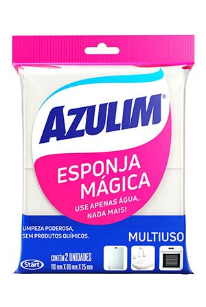 esponja mágica azulim esponja mágica azulim