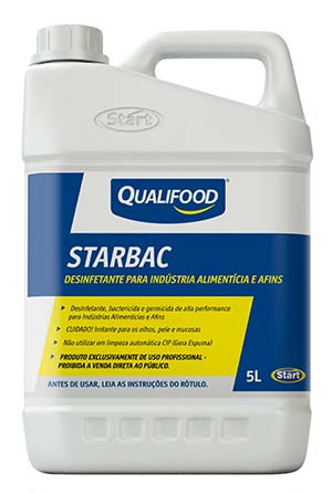 starbac desinfetante para alimentício starbac desinfetante para alimentício