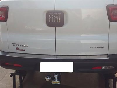 Engate para Fiat Toro, inclusive para o modelo 4x4 Engate para Fiat Toro