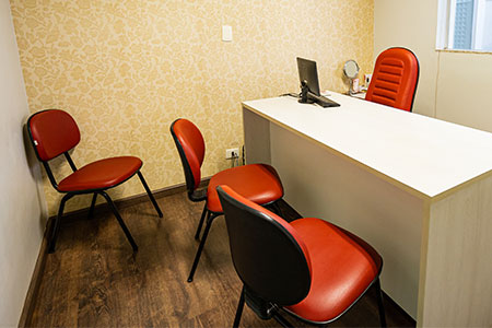 sala de atendimento sala de atendimento