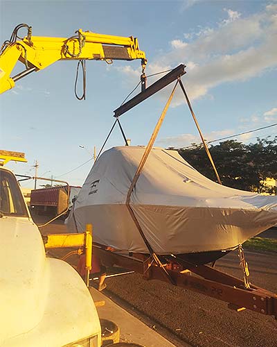 descarga de barco descarga de barco
