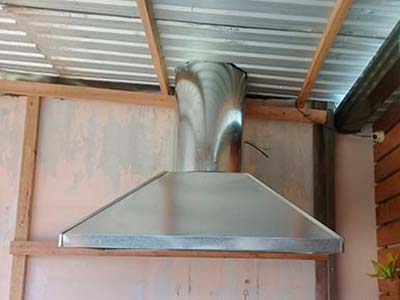 Coifas para cozinhas, áreas gourmet e churrasqueiras Coifa