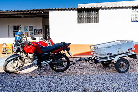 Serviço de entrega de gás e água Entregador de gás
