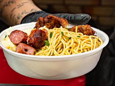 Comida para o almoço comida para o almoço