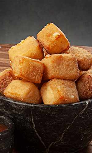 polenta frita polenta frita