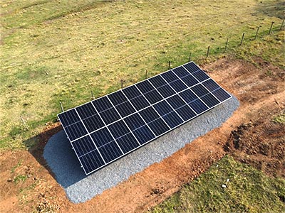 painel solar em área rural painel solar em área rural