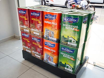 Latas de tinta acrílica das melhores marcas Tinta acrílica Hydronorth