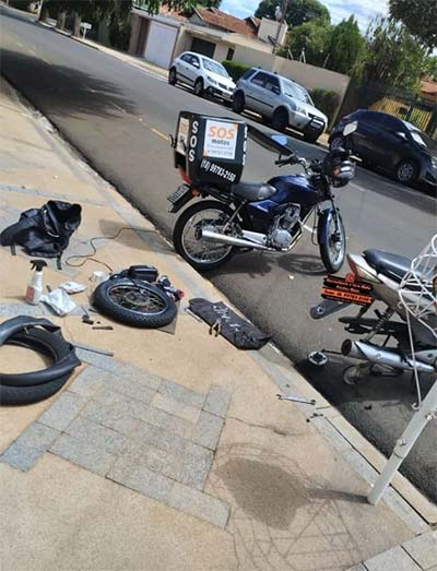 conserto do pneu da moto conserto do pneu da moto