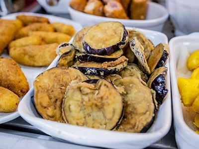 Berinjela frita Berinjela frita