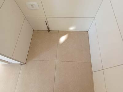 piso depois da limpeza