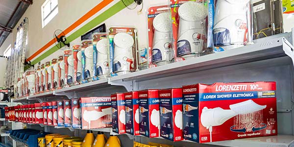 Elétrica tomadas lâmpadas materiais elétricos