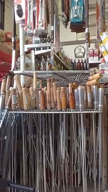 Espetos e produtos para churrasco Espetos e produtos para churrasco