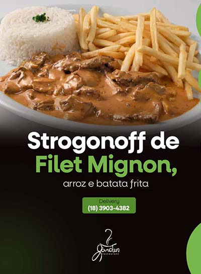 Strogonoff de filé mignon strogonoff de filé mignon