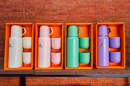 garrafa de café personalizada
