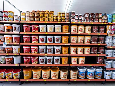 Cremes em grande quantidade Cremes em grande quantidade