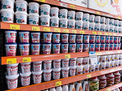 Ingredientes para o preparo de sorvetes Ingredientes para o preparo de sorvetes