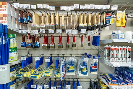 pincéis e acessórios para pintores pincéis