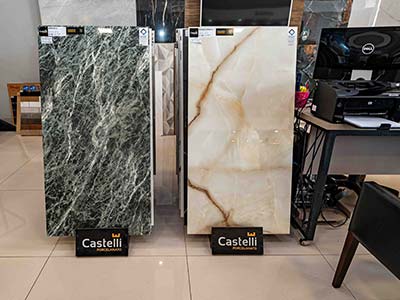 Piso cerâmico de grandes formatos Piso cerâmico de grandes formatos