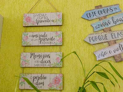 Placas decorativas Placas