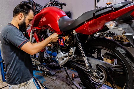 manutenção de motocicletas manutenção de motos