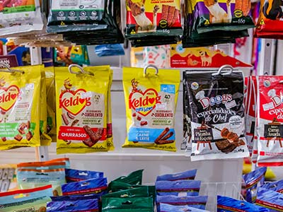 Petiscos para cães e gatos Petiscos