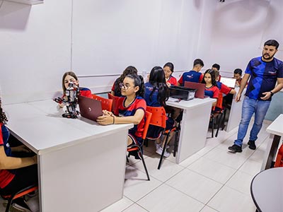 sala multimídia Laboratório
