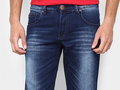 Lavagem de jeans e bermudas
