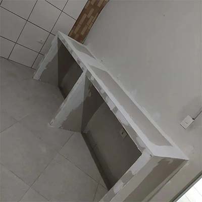 Bancada em drywall bancada em drywall